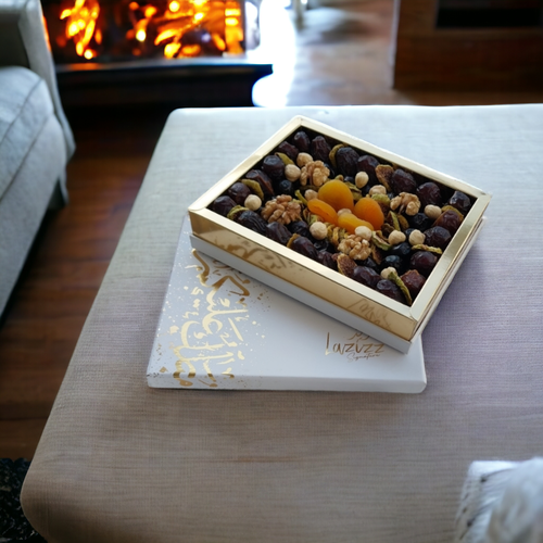 White Signature Dry Fruits Gift Box