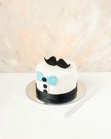 Mini Cake with Bow tie