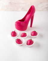 Chocolate heel and Strawberries