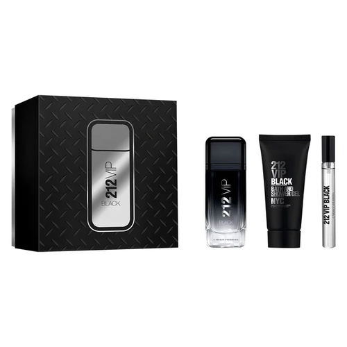 Carolina Herrera 212 Vip Black 3pcs