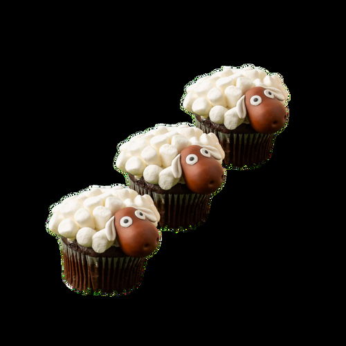 Sheep Cupcakes