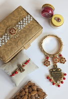 Elegant Rakhi Gift Set