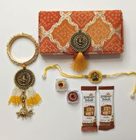 Festive Rakhi and Lumba Set