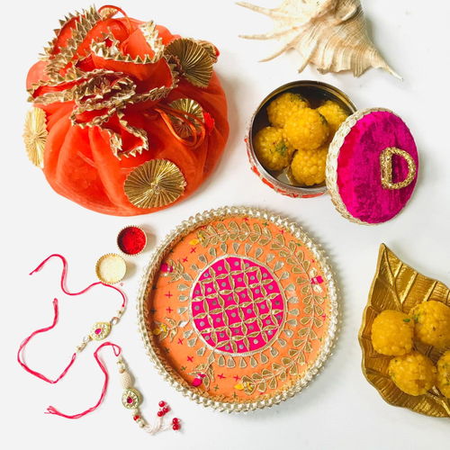 Heritage Rakhi Set - Sweet Blessings