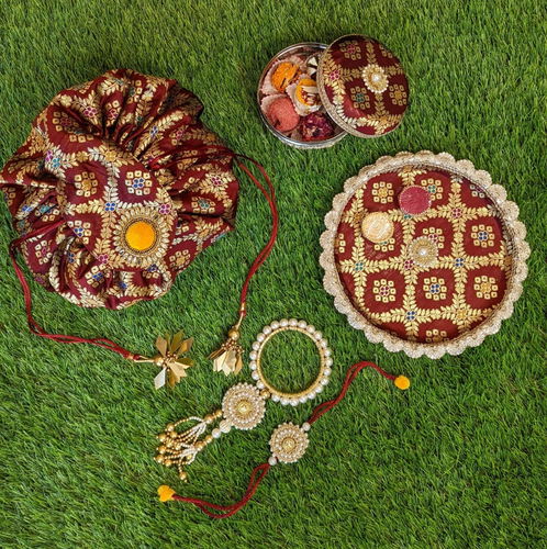 Royal Rakhi Celebration Set - Regal Elegance