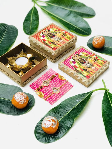 Ram Lalla Rakhi Box Hamper