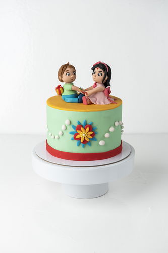 Brother & Sister Theme Cake