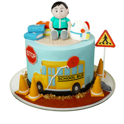 School Bus cake