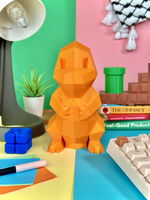 Charmander Low-Poly Coin Bank