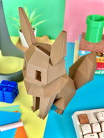 Eevee Low-Poly Coin Bank