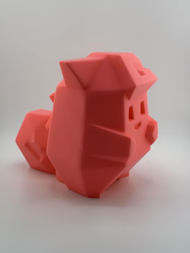 Clefairy Low-Poly Coin Bank