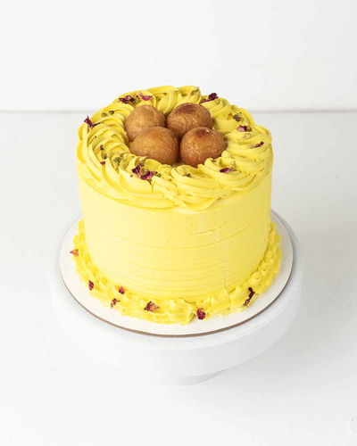 Gulab Jamun Cake