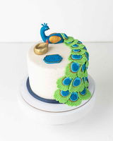 1kg Peacock cake