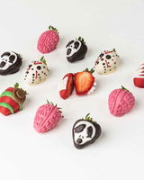 Ghost and Skeleton Chocolate Strawberries