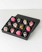 Ghost and Skeleton Chocolate Strawberries