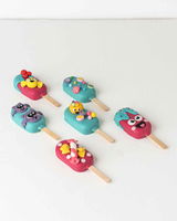 Cute Colorful Spooky Cakesicles