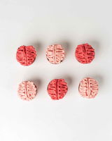 Zombie Brain Cupcakes