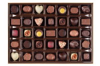 Assorted Chocolate Gold Gift Box