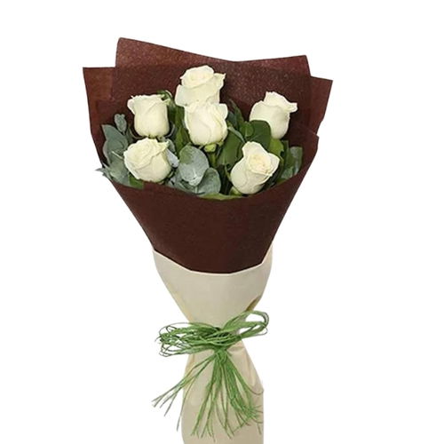 White Rose Bouquet Standard