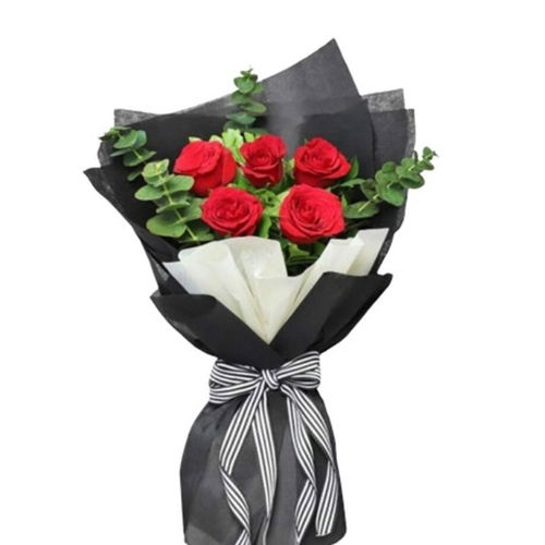 5 Red Rose Bouquet
