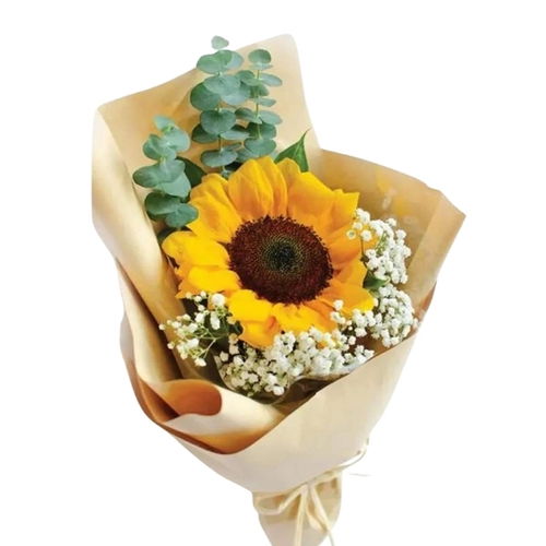 Single Sunflower Bouquet