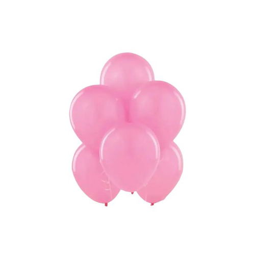 15 Pink Latex Balloons