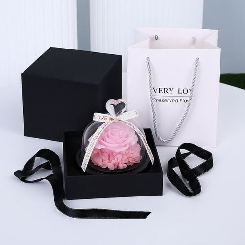 LED Pink Rose Dome