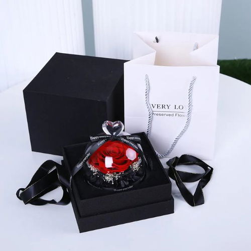 LED Red Rose Dome