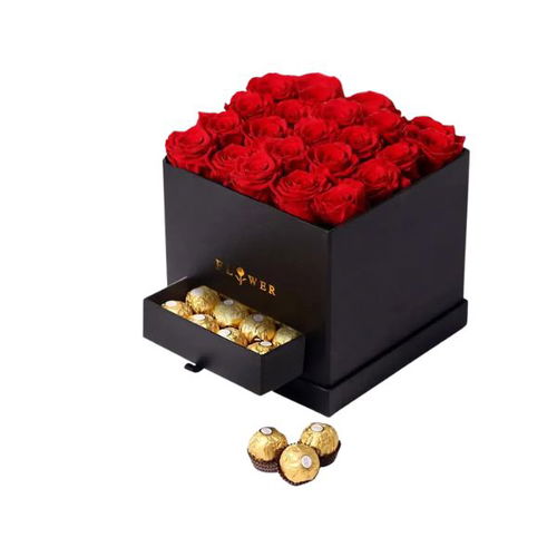 Forever Red Roses Box