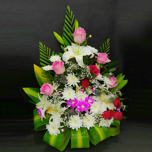 Mixed Flowers basket