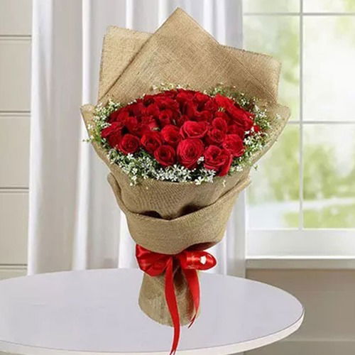 Bunch Of 50 Red Roses