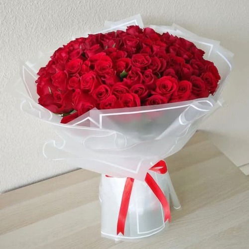 50 Stems Red Rose Bouquet