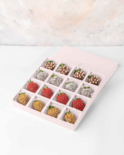 16 chocolate Strawberries Collection