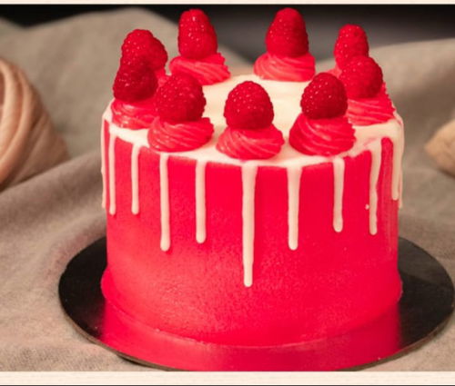 Raspberry Celebration Cake